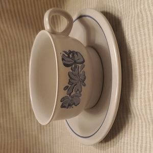 Pfaltzgraff yorktowne cup and saucer